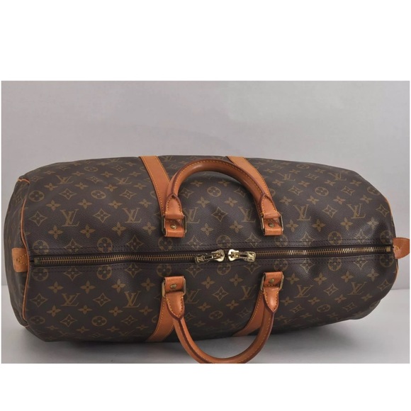 🔥Louis Vuitton Monogram Keepall 50 Boston Duffle Bag - Picture 11 of 16